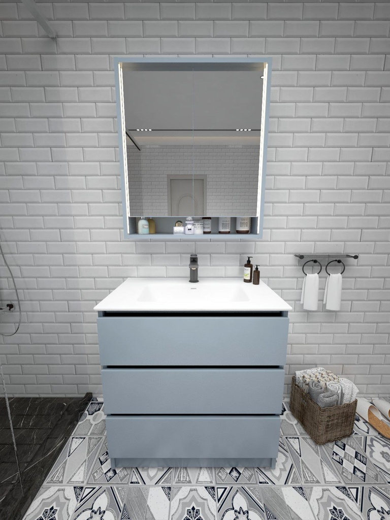 Colección Ballota - Mueble Serena - Color Azul Denim